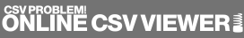 online csv viewer logo